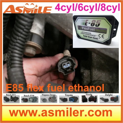 E85 этанол автомобильный конверсионный комплект с 4cyl DHL EMS Бесплатная цена от Asmile |
