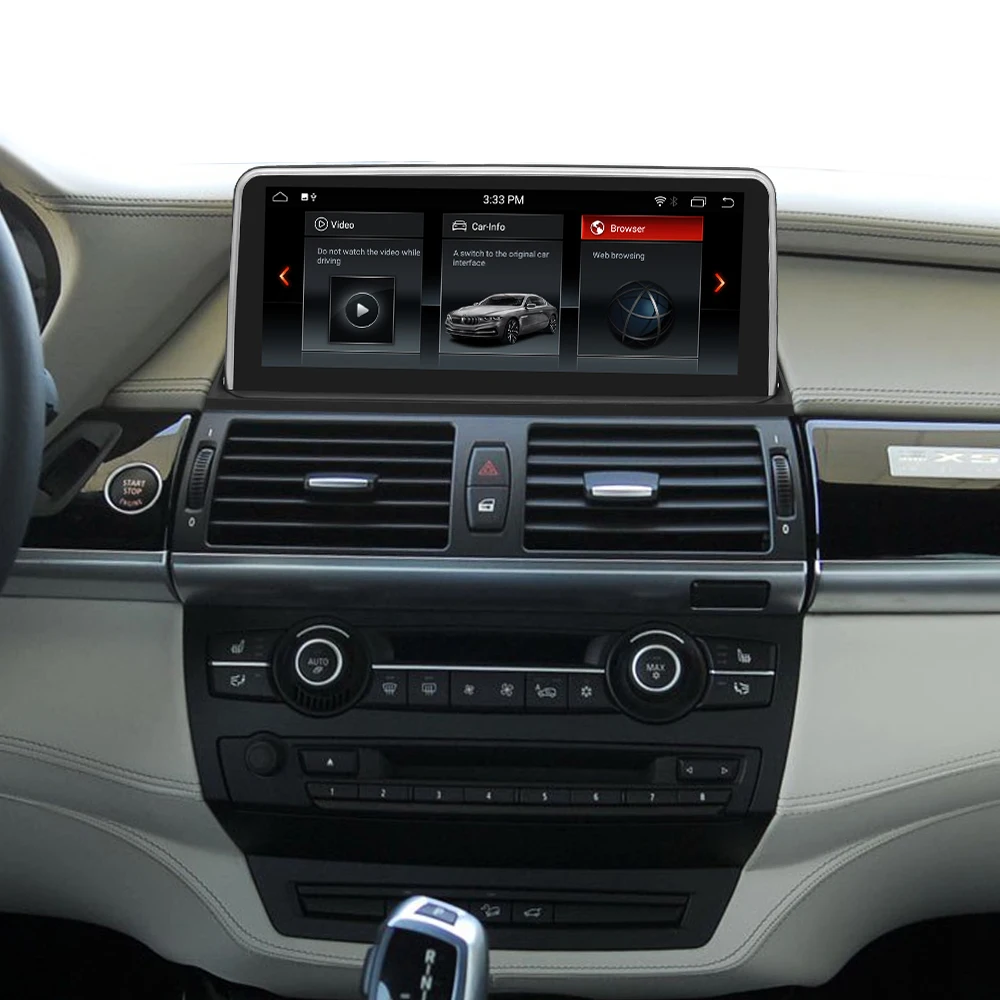 Best android 8.1 dvd player For BMW X5 Series E70 E71 2008-2013 years CCC CIC system auto radio gps navigation multimedia 3