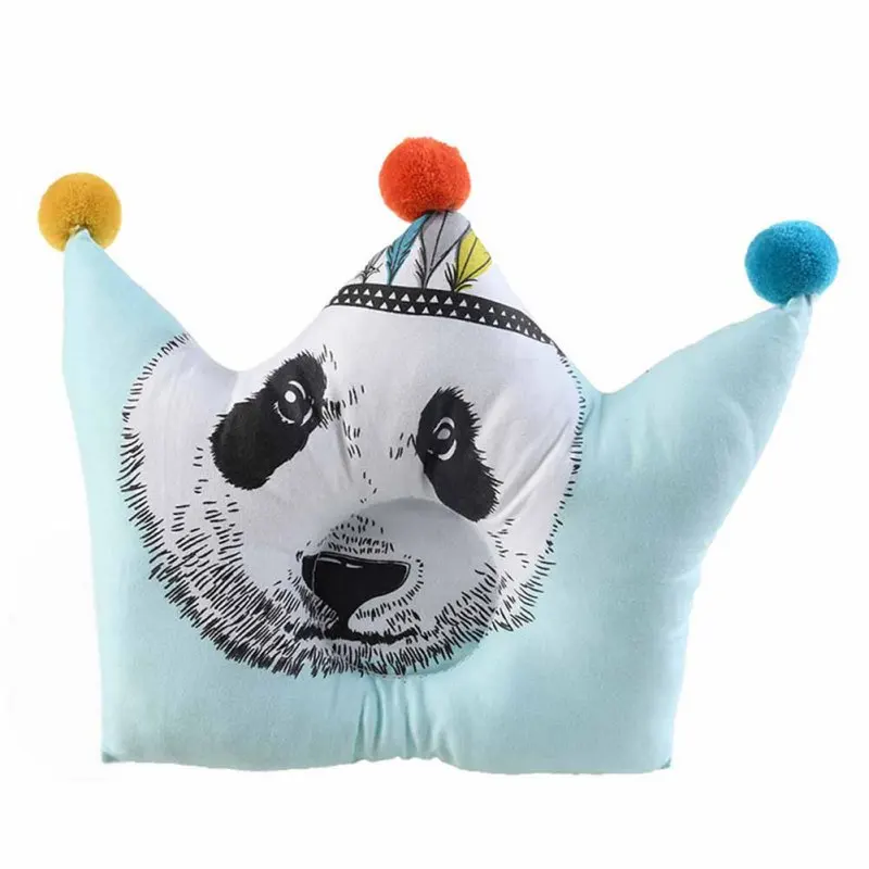 spesifikasi Kartun Bayi Bantal Kapas Bayi Bayi Kepala Membentuk Keperawatan Bantal Perlindungan dari Kepala Datar Bernapas Bantal