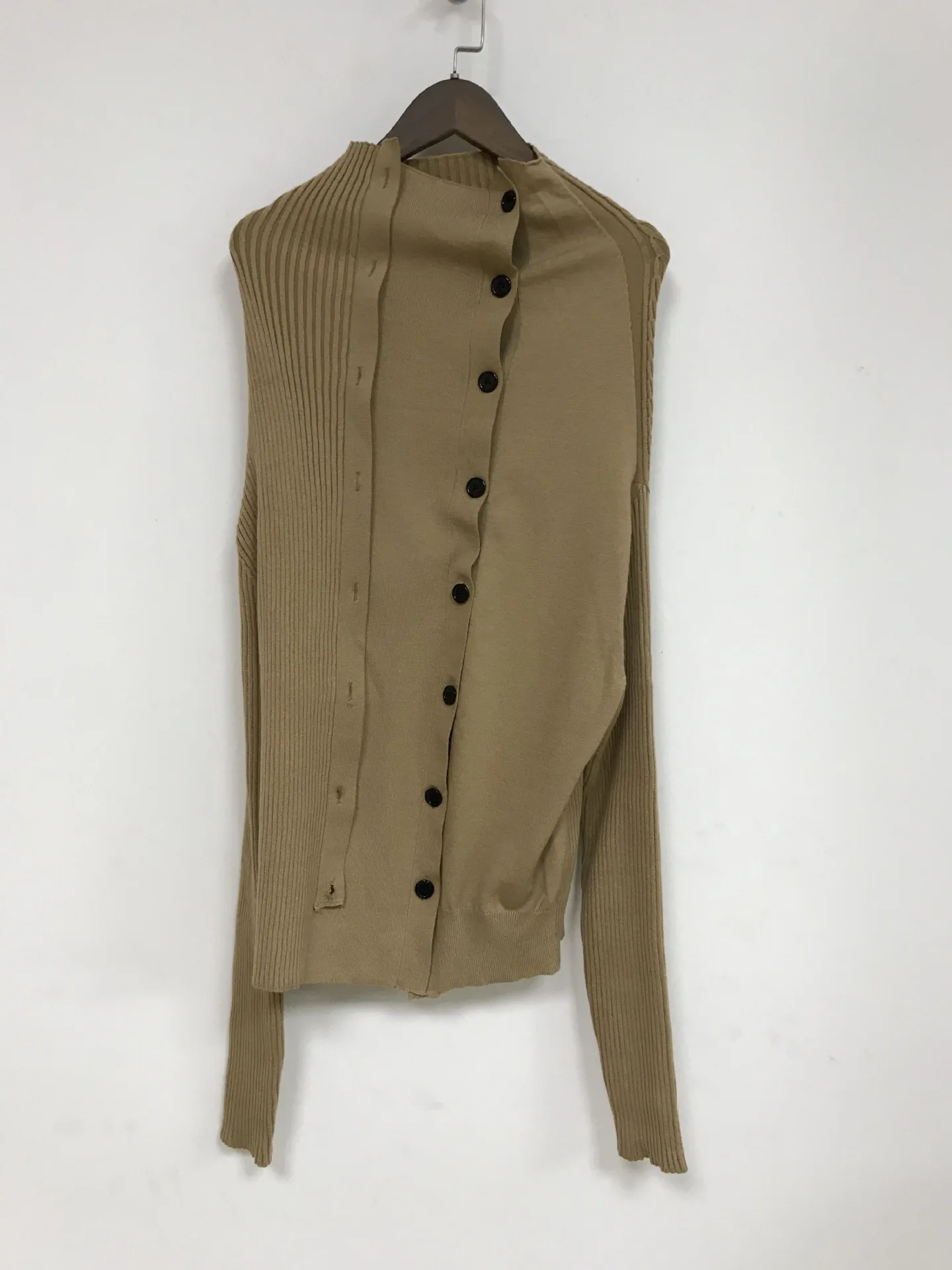 [DEAT] осень Новая модная женская высококачественная одежда сплошной цвет высокий воротник Универсальный тонкий свитер WI365