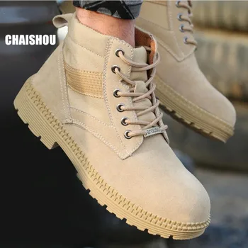 

Designer shoes Men spring autumn light breathable deodorant safety work shoes Steel toe safety shoes cap protective shoes CS-620