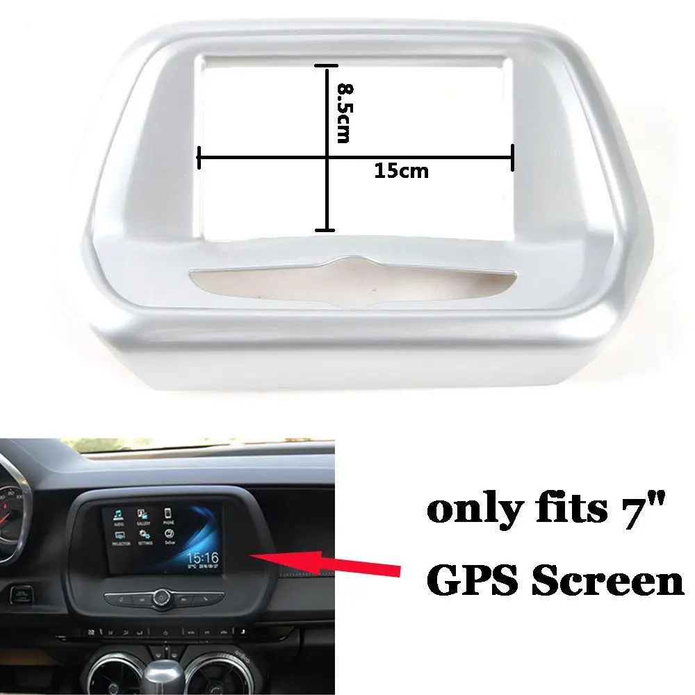 SHINEKA ABS маленький экран 7 &quotпанель GPS навигации рамка Видео кольцо отделка крышка