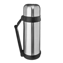 TERMO DE METAL “TURISTA” VETTA boca ancha 1, 50L platos DE PLATA, vajilla, termo, cuchillo, taza, mujer, cocina 841-060