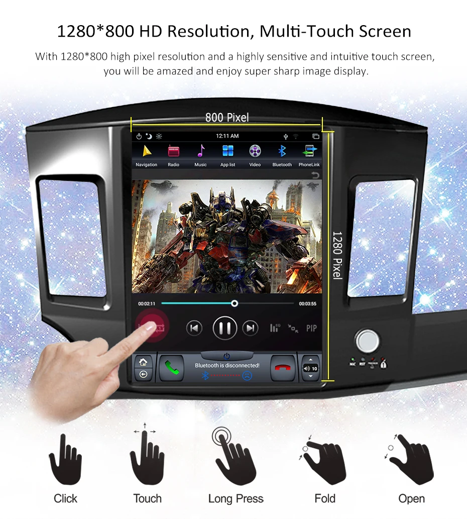 Best Android 8.1 IPS 6 core 4GB RAM Tesla style Car DVD GPS Navigation for Mitsubishi Lancer 2007 - 2017 head unit multimedia radio 2