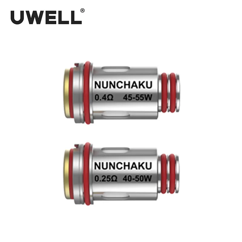 UWELL 5 упаковок 20 шт Nunchaku катушки UN2 сетки катушки 0,14/0,2/0,25 o для Nunchaku Танк Nunchaku 2 танк атомайзер ядро