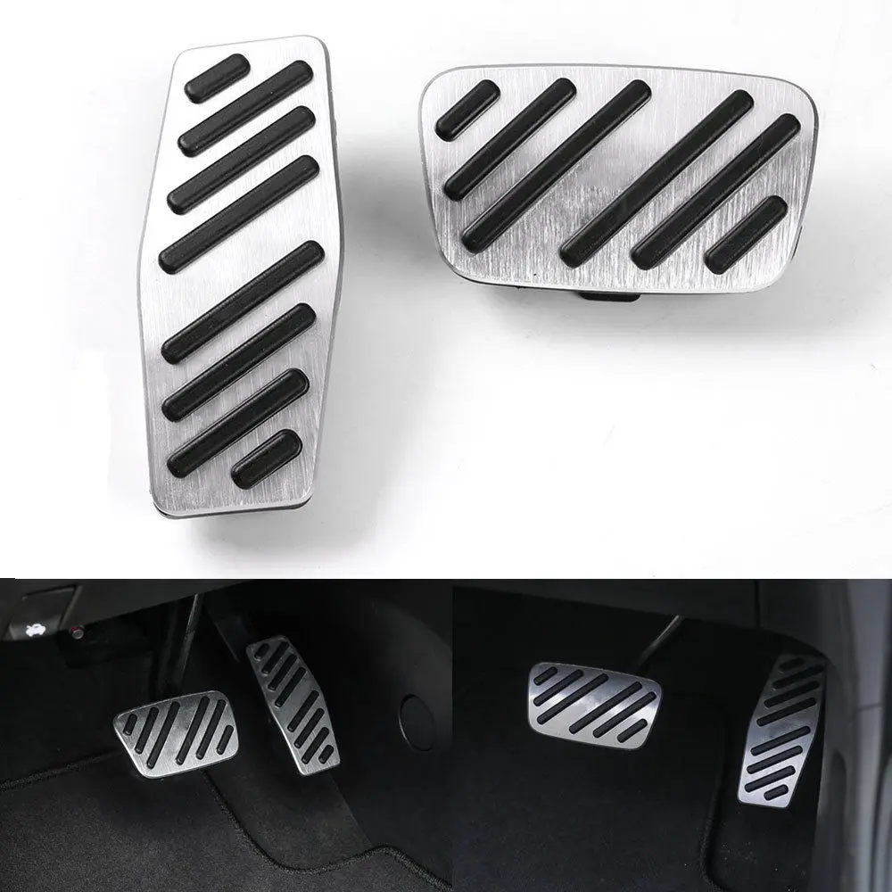 Car Aluminium Pedals Accessories Anti Slip Foot Pedal Brake Accelerator