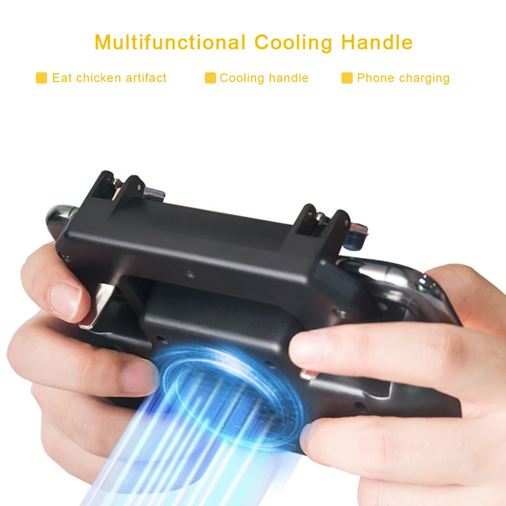 

PUBG Mobile Remote Console Game trigger Phone cooler Gamepad Joystick Controller with L1R1 free Fire Shooter Handle joypad pad