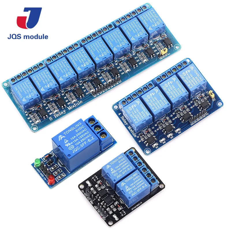 

1pcs 5v 1 2 4 8 channel relay module with optocoupler. Relay Output 1 2 4 8 way relay module for arduino