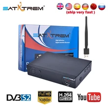 SATXTREM IPS2 спутниковый ТВ-приемник DVB-S2 HD+ USB Wi-Fi приемник Поддержка Европа cline Испания IP ТВ Декодер ТВ коробка