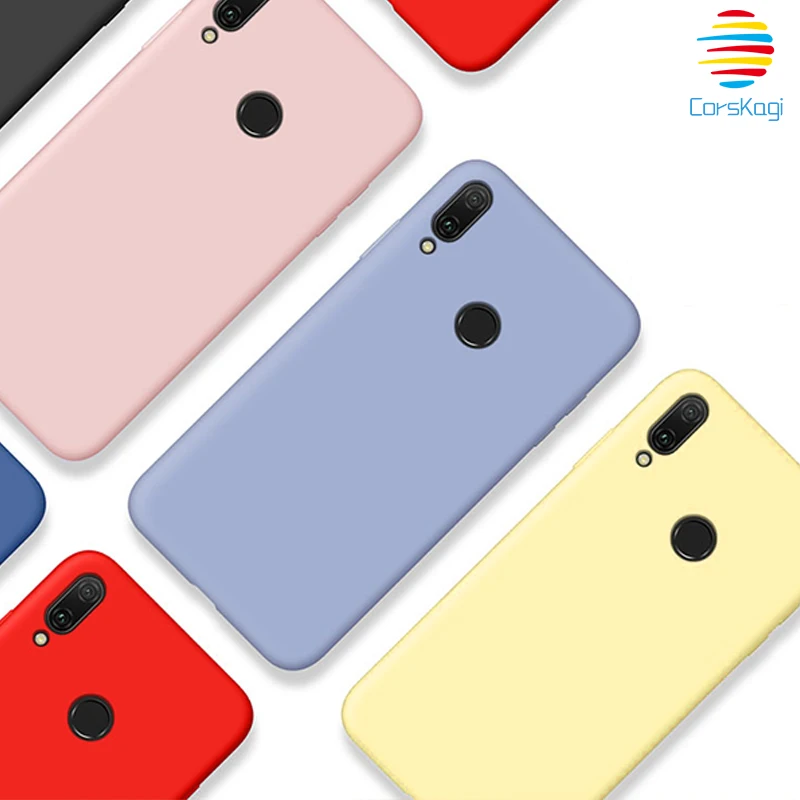 

Soft Ultra Thin Fit TPU Back Cover for HUAWEI Honor 9 10 Lite 10i View V10 V20 8A PRO 8X 8C 8S 7S 7X 7C 7A PRO Matte Black Case