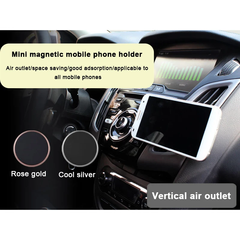 Универсальный автомобильный держатель MALUOKASA для iPhone 6 7 Air Vent Mount магнитный