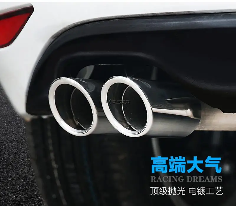 Exhaust Muffler Tip End Pipe For Volkswagon VW PASSAT B6 2006 2007 2008