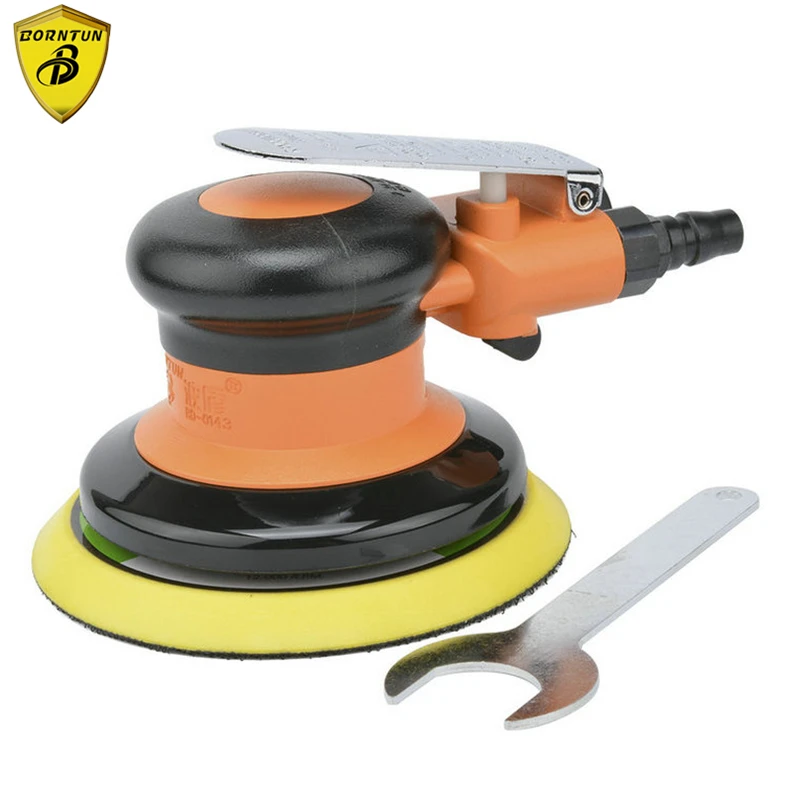 Borntun 125mm Pneumatic Air Sander 5 inch Air Sander Eccentric