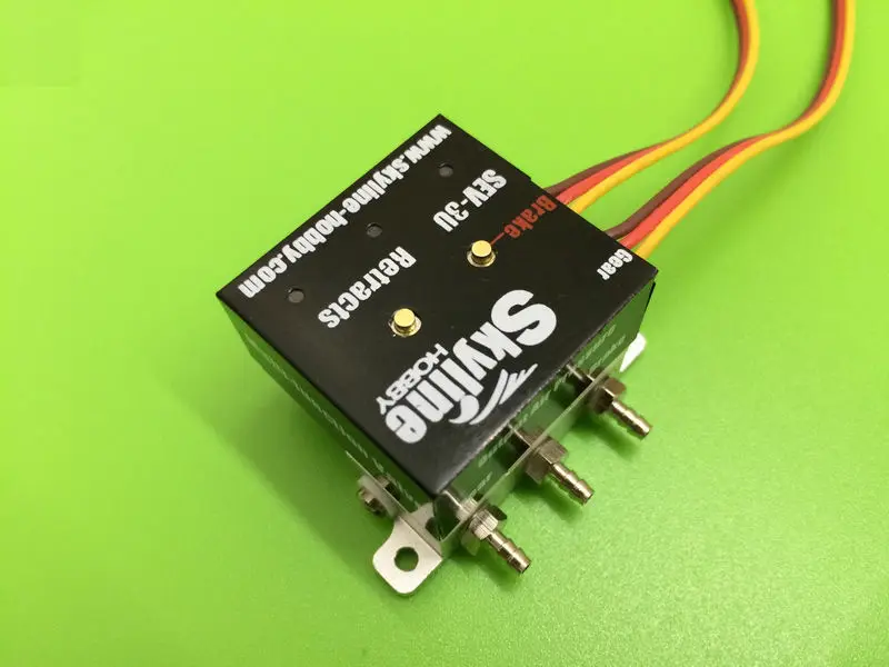 electronic valve  3 in 1 retract & brake  for air retract gear   turbine jet parts