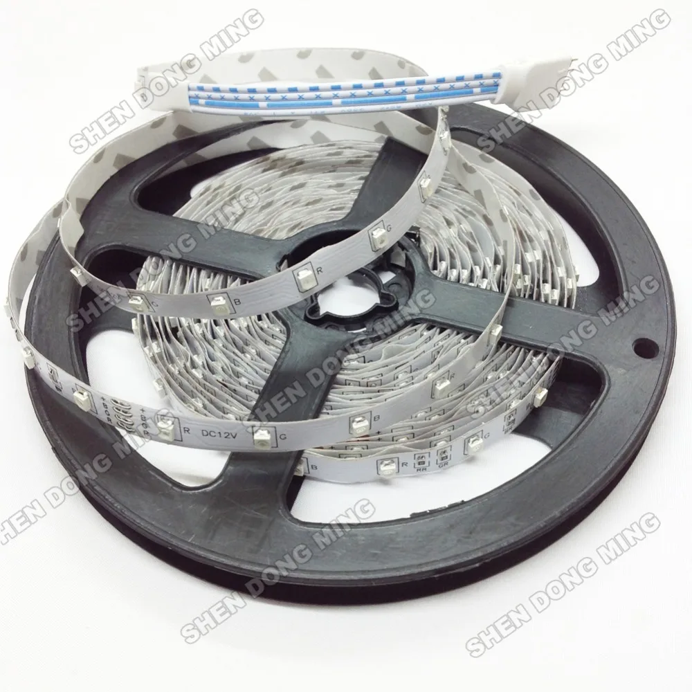 Smd 3528 Светодиодный светильник 60 s/m DC 12V IP22 RGB светодиодный гибкий smd неоновый 5