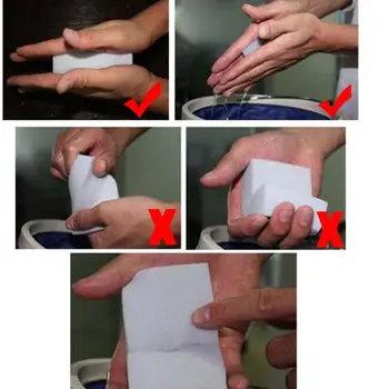

10*6*6cm Magic Cleaning Sponge , Easily Use Lightweight Car Clean Eraser Clean Washing Kit for Auto Cars Car Styling