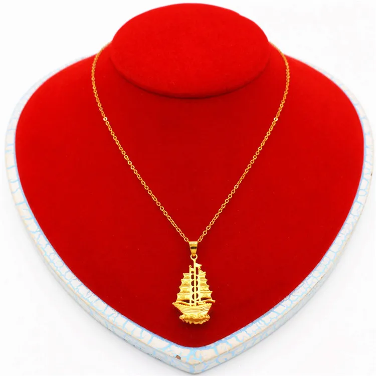 Изысканная упаковка изысканные женские ювелирные изделия милое сердце рамочный замок ожерелье Золотое колье ожерелье кулон для женщин на аксессуар для шеи