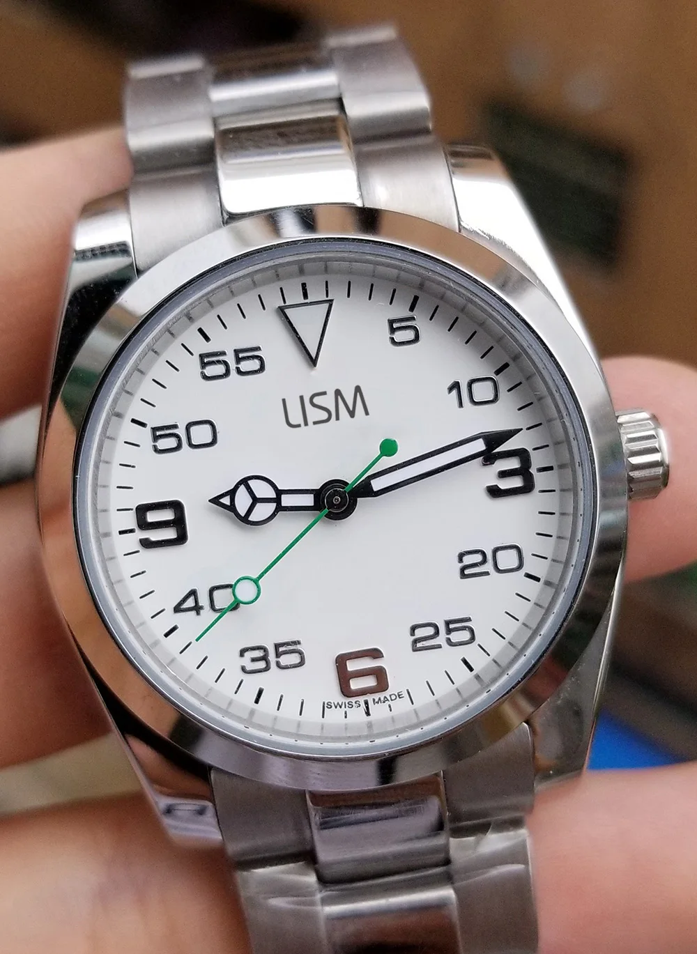 

LISM Luxury Brand Mens Mechanical Stainless Steel 2813 l Automatic Movement Watch Sports Self-wind Watches aaa Wristwatches