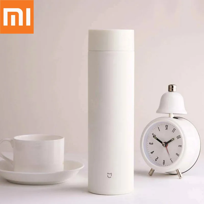 Tanie Oryginalny Xiaomi Mijia 500ML termosy ze stali nierdzewnej o dużej pojemności butelka z izolacją wody