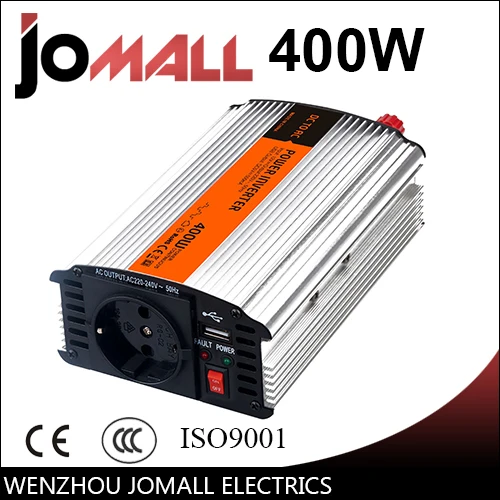 

400W modified sine wave 12/24V DC to 110/220V AC Portable Car power inverter