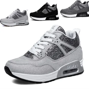 

Slimming Shoes Women Fashion Leather Casual Shoes Women Fitness Lady Swing Shoes Summer Factory Top Quality