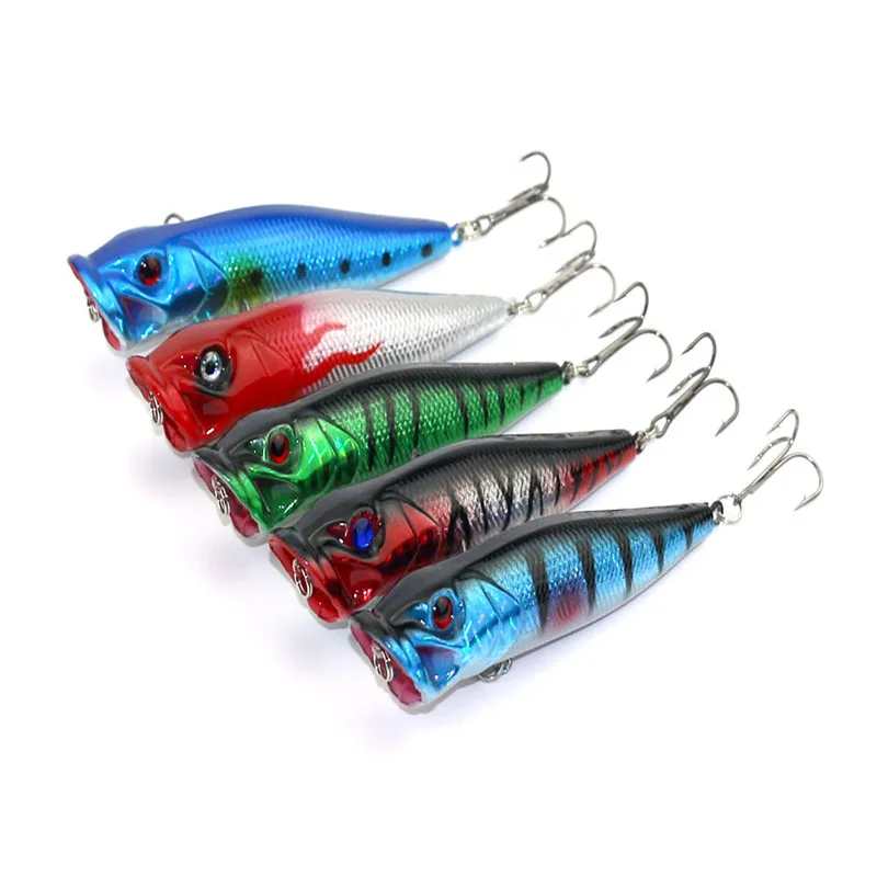  New Arrival Popper Fishing Lure Top Water Hard Fishing Bait 12G/9CM Swim bait Wobblers Fresh Water 