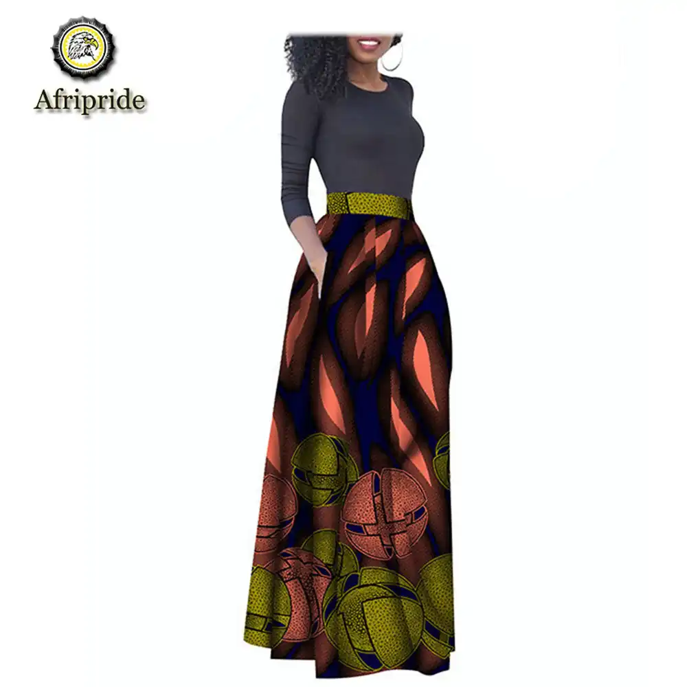 african fabric skirt