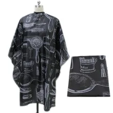 Водонепроницаемая тканевая накидка для салона, парикмахерской, парикмахерской, фартуком для стрижки волос