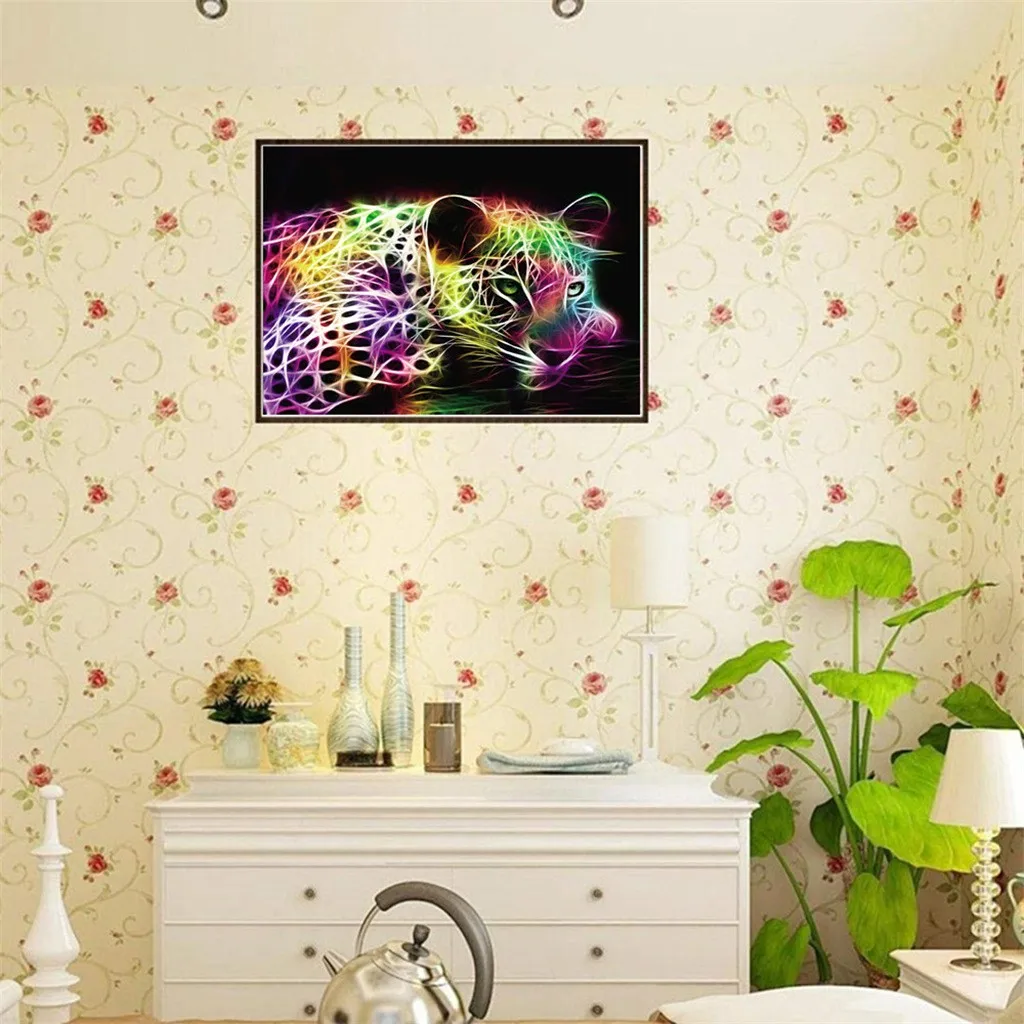 Картины по номерам 5D DIY алмазные картины Вышивка круглые алмазы домашний