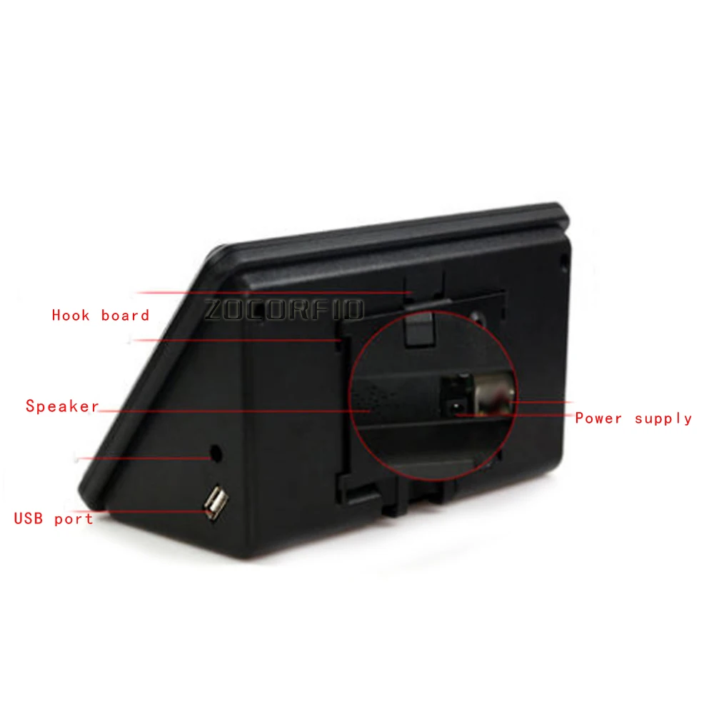 Free shipping  Biometric Fingerprint & face Time Attendance Clock Recorder Employee Digital Electronic English menu& Human voice