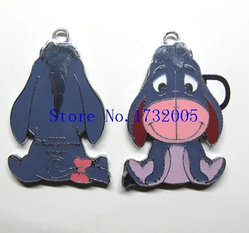 

Wholesale 50 pcs cartoon Eeyore Charm Pendants DIY Jewelry Making Accessories V24