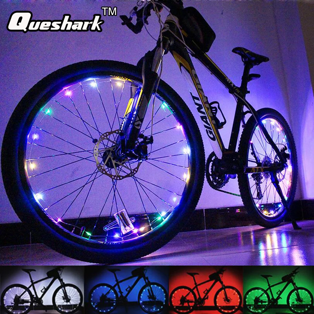 1pcs 20 LED Colorful Shining Waterproof Bicycle Lights