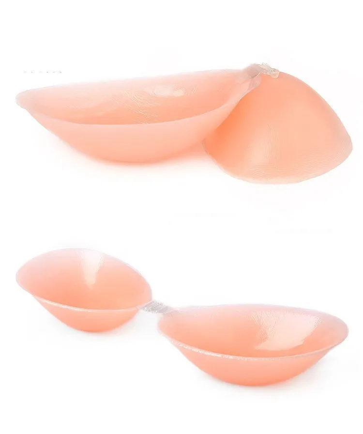 

Women Invisible Push Up Bra Self-Adhesive Silicone Bust Front Closure sticky bra Backless Strapless Bra A B C D Sexy sujetador