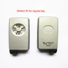 Xinyuexin Silicone Car Key Cover Case For Toyota Avalon Camry Corolla Yaris Smart Remote Car Key Jacket Car-styling 3 Buttons ► Photo 2/6