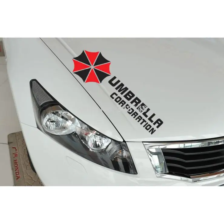 

2 x Umbrella Car Decoration Sports Mind Eyelids Car Stickers And Decal for Toyota Ford Chevrolet Volkswagen Honda Hyundai Kia