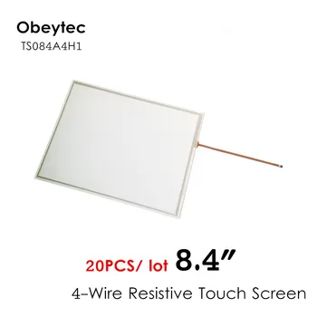

20PCS! obeycrop 8.4" Four-Wire resistive Touch Panel, industrial touch screen, customized available, AA 170.5*128 mm, TS084A4H1