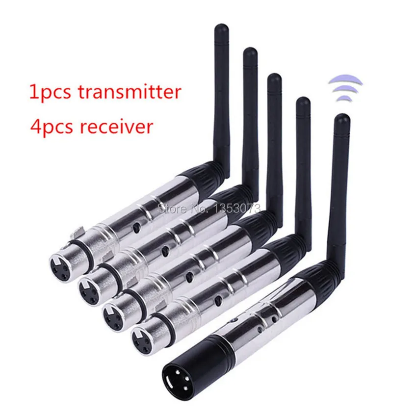 DMX512 stage light controller wireless dmx transmitter receiver for moving head par light