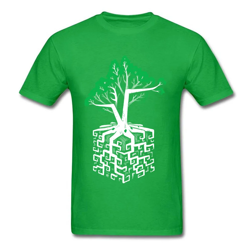 Men New Coming Fashionable Tops T Shirt Crew Neck VALENTINE DAY Pure Cotton T Shirt Custom Short Sleeve Cube Root Tops & Tees Cube Root green