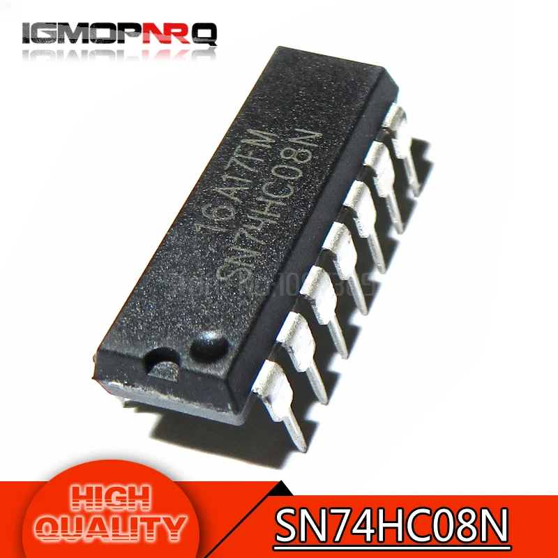 

10PCS SN74HC08N DIP14 SN74HC08 DIP 74HC08N 74HC08 new and original IC