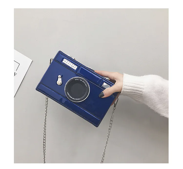 

Personalized Design Fashion Camera Shape Clutch Nubuck Shoulder Bag Ladies Casual Mini Messenger Bag Purse C41