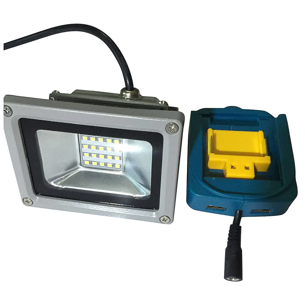Светодиодный светильник и беспроводной Источники питания Адаптер зарядного устройства для MAKITA ADP05 18V Батарея lamparas de techo