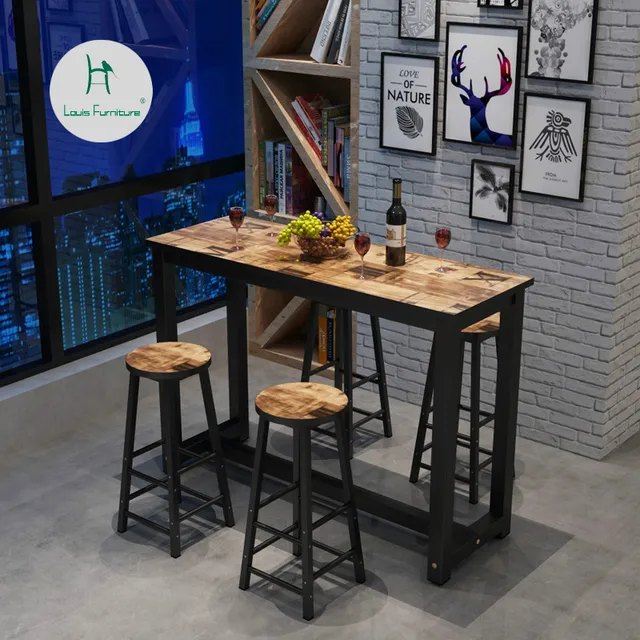 Louis Fashion Bar Tables Custom Made Minimalist Living Room Louis Fashion Bar Tables Custom Made Minimalist Living Room Parion Wall Long Antique High