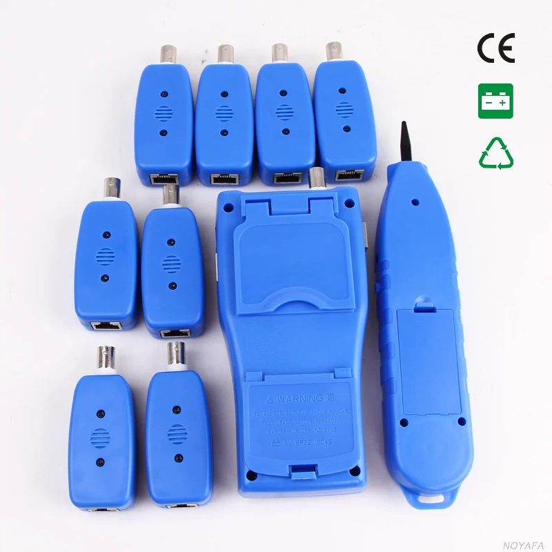 Noyafa сетевой кабель тестер для телефона проводной BNC RJ45 RJ11 с ЖК дисплеем|Сетевые