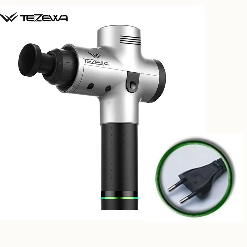 

TEZEWA Muscle Massage Gun Deep Tissue Massager Therapy Gun Exercising Muscle Pain Relief Body Shaping recovery muscle