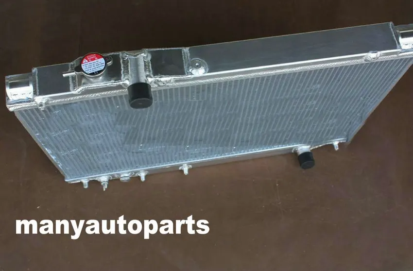 Полностью алюминиевый радиатор для TOYOTA SUPRA MK4 JZA80 2JZ GTE BI TURBO RZ MT 1993 1998 + 2xfan|radiator