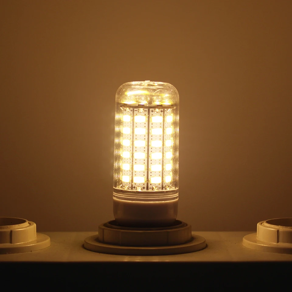 Светодиодная лампа E27 220 В 24 38 48 56 69 72 96 светодиодов SMD 5730|e27 led light|led e27foco e27 |