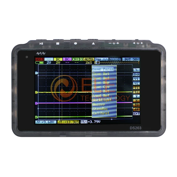 DSO203 Nano Mini DSO Pocket Size Digital Oscilloscope DS203-in ...