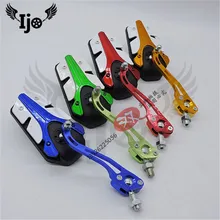 

4 colour cafe racer part rear view moto mirrors for vespa KTM motocross pitbike universal accessories motorcycle rearview mirror