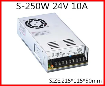 

S-250-24 250W 24V 10A Single Output Switching power supply for LED Strip light AC-DC With Fan