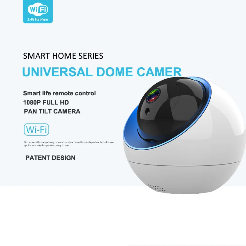 

Tuya Smart Life 1080P Wireless CCTV WiFi P2P Security IP Camera baby monitor works on amazon alexa motion detection